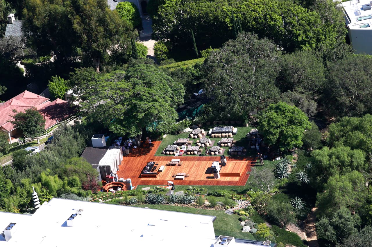 Acá te mostramos unas cuantas imágenes de la boda.