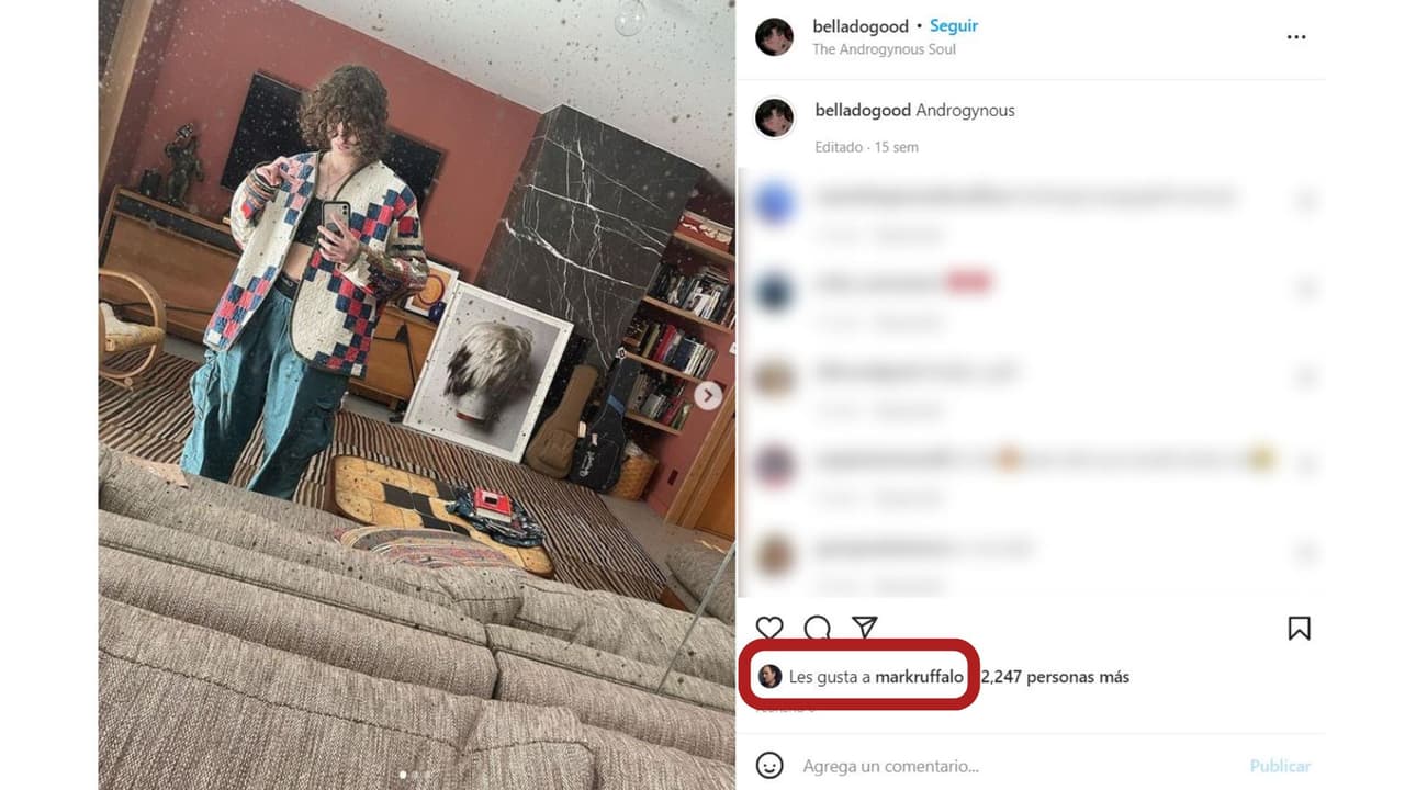 Bella, hija de Mark Ruffalo