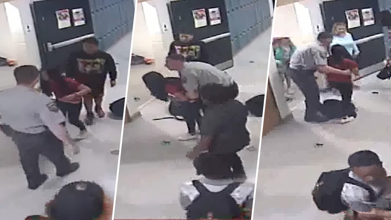 Alumna de secundaria en Iredell comía un dulce y se le atoró; primeros auxilios de oficial la salvan