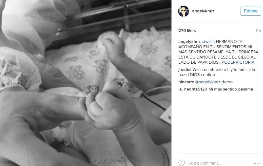 Angel y Khriz se mostraron condolidos antes esta trágica noticia y que enluta el corazón de la familia de Wisin.