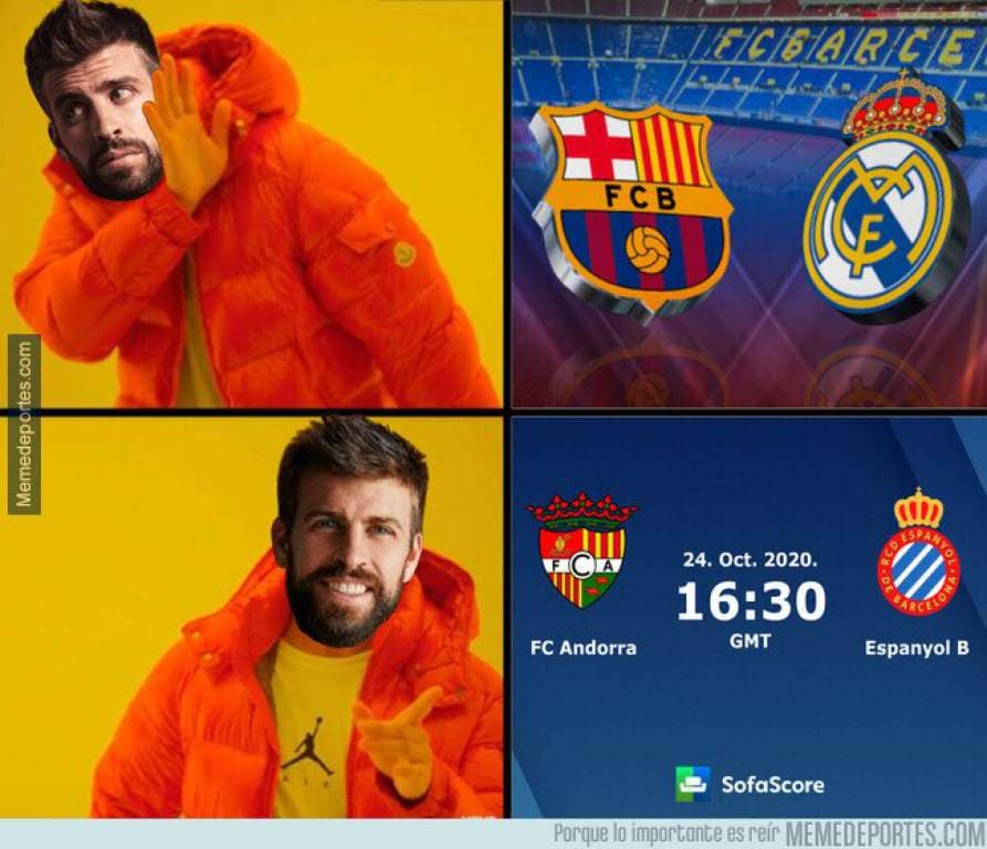 El Real Madrid y los memes tundieron al Barcelona | Los culés perdieron el Clásico del futbol español y los memes no tardaron en aparecer.