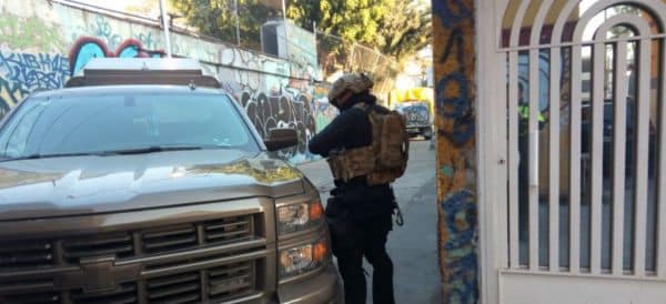 Operativo militar en la delegación Iztacalco, CDMX
