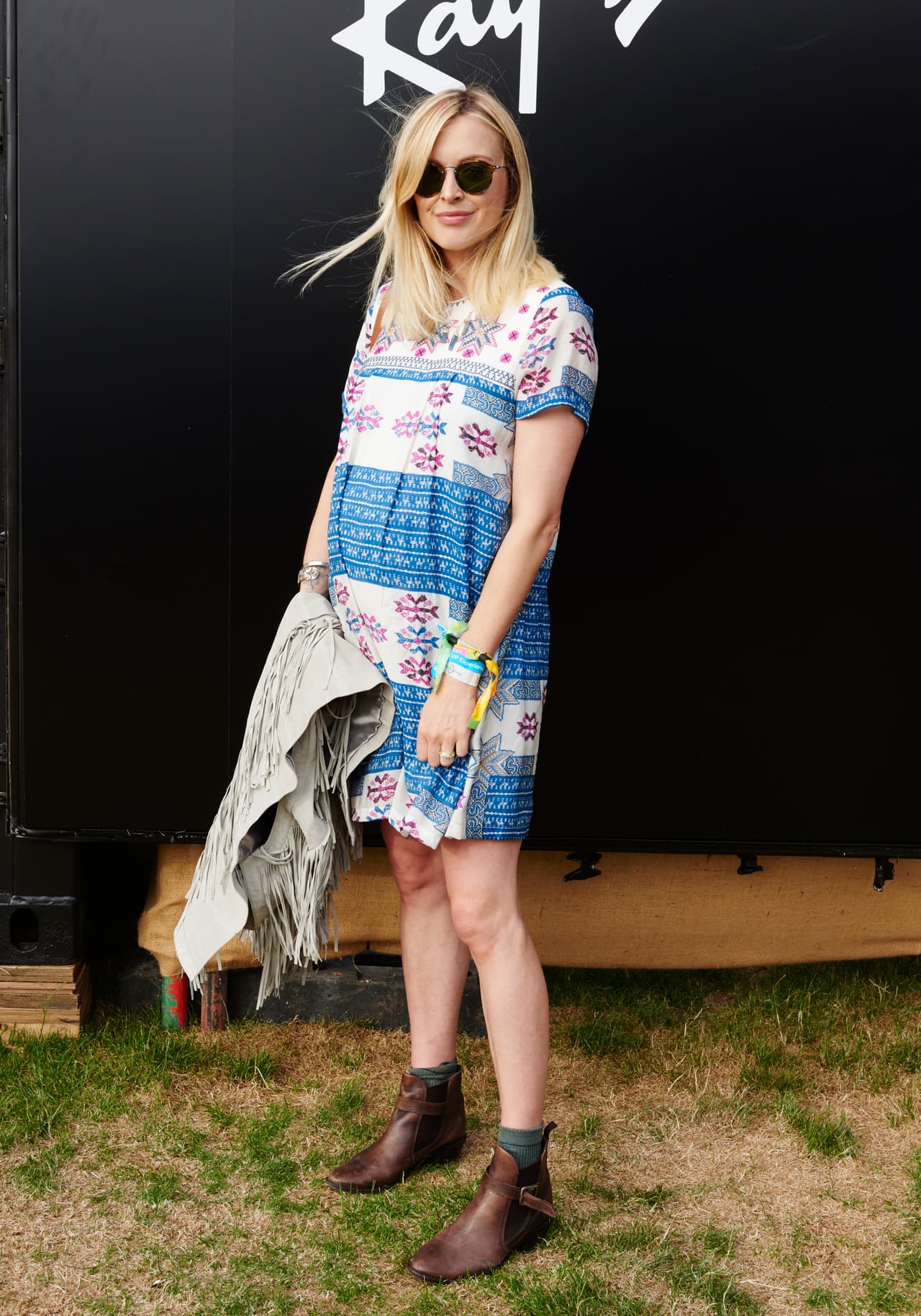 La ´it-girl británica´ Fearne Cotton, presentadora de radio y televisión y además diseñadora opta por las comidas rápidas cuando está en casa y es fan de la quínoa.