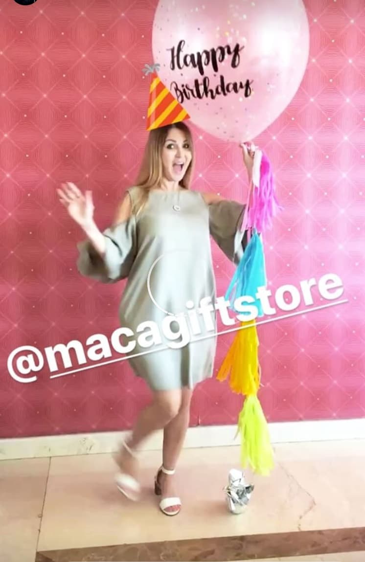 Sin duda Alicia Villareal disfrutó su cumpleaños, antes de regresar de lleno a la escena musical con su nuevo disco en el que busca demostrar que sigue siendo 'La jefa".