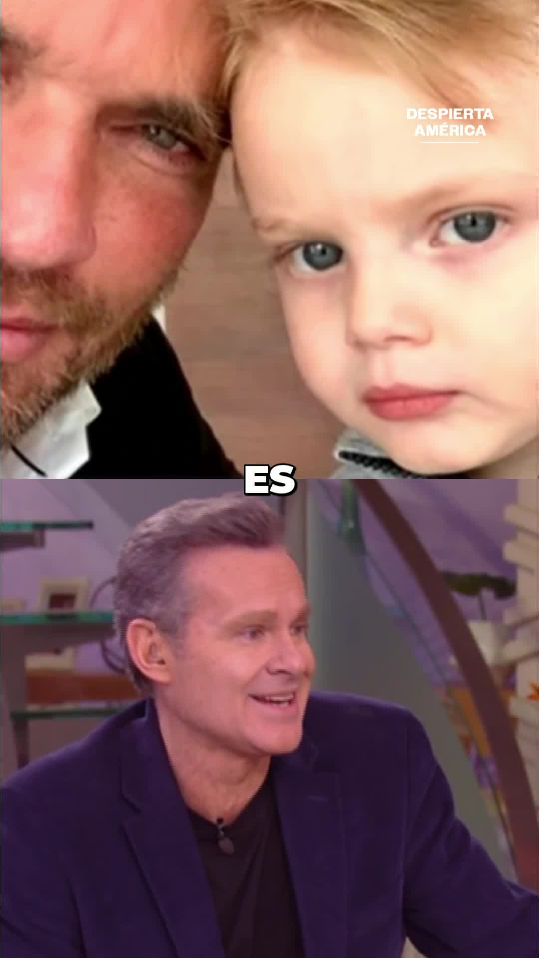 Alan Tacher opina como papá de lo que vive Julián Gil con su hijo Matías