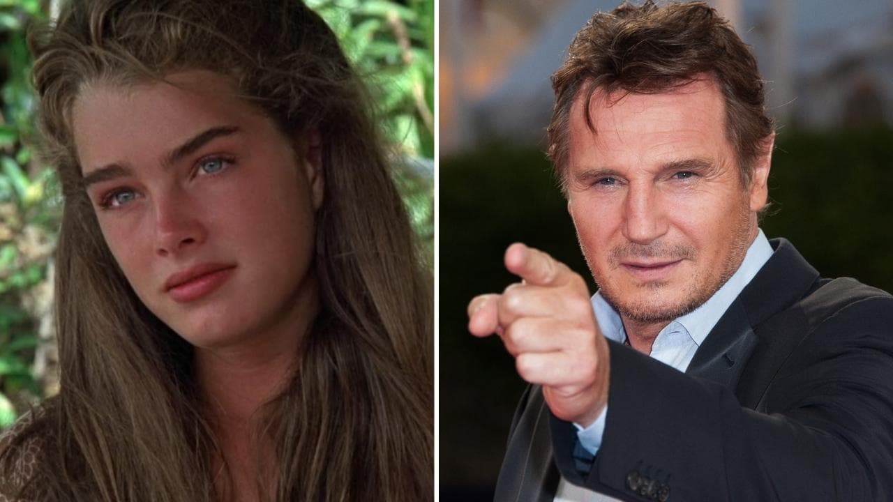 Liam Neeson abandonó a Brooke Shields antes de la boda: su historia de amor atravesó terribles momentos
