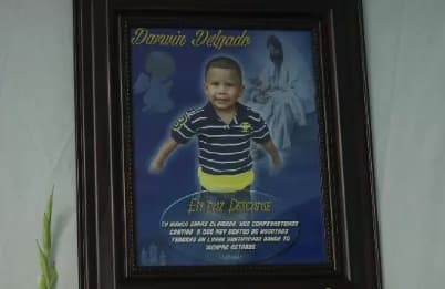 Darwin Delgado, quien murió el viernes 14 de julio, es recordado por su abuela como un niño "risueño, bien inteligente".
