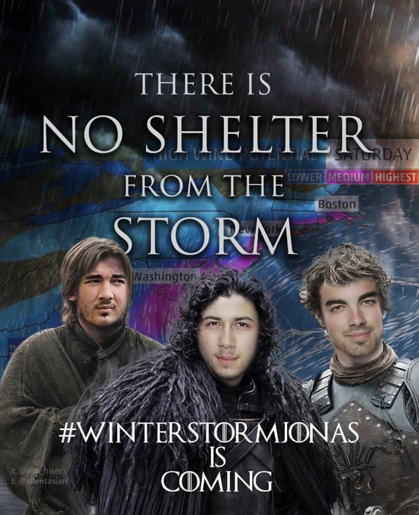 Hasta parodiando a 'Game of Thrones'.