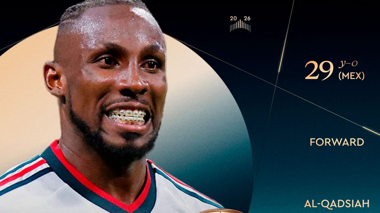 Julián Quiñones es el lugar 28 del Balón de Oro