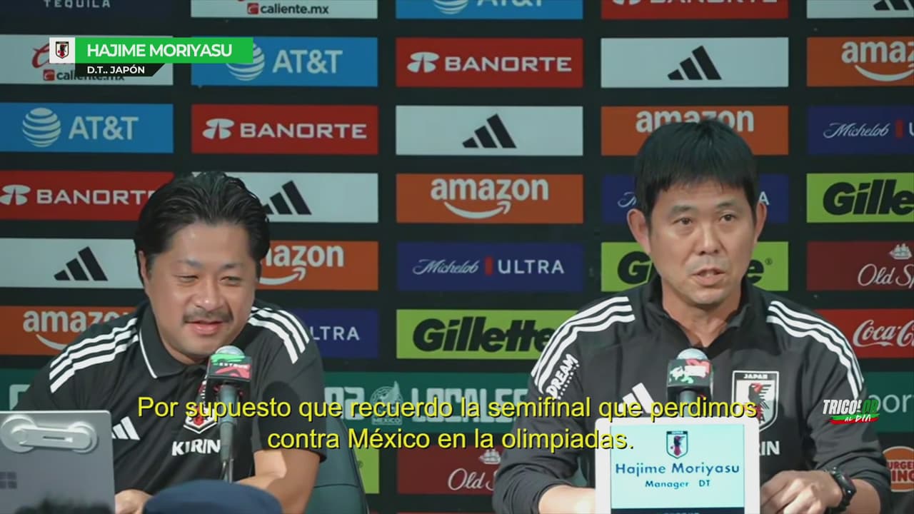 Así visualiza el técnico de Japón el partido de preparación ante el Tri