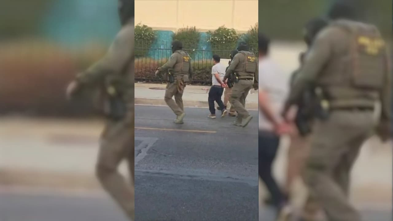 ICE realiza operativos en el norte de Los Ángeles: Varios inmigrantes quedaron bajo custodia