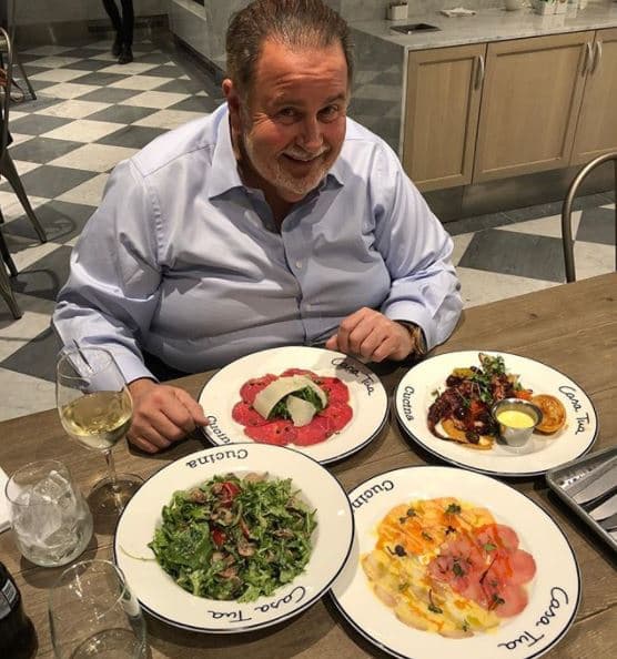 Uno de sus restaurantes preferidos, autentica cocina italiana en Miami.