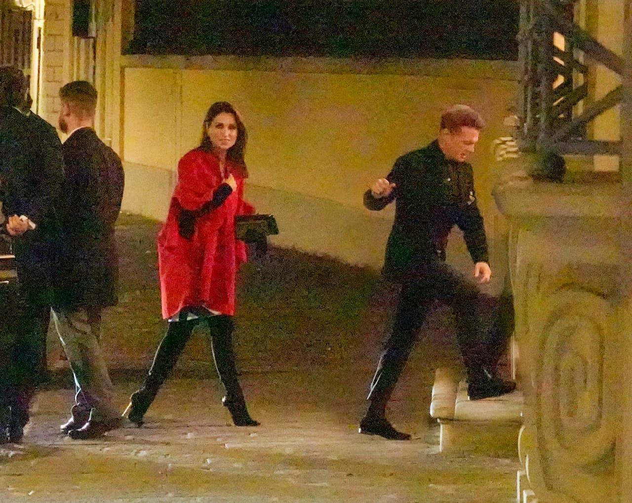 Luis Miguel y Paloma Cuevas en Florencia, Italia, tras boda de Michelle Salas.