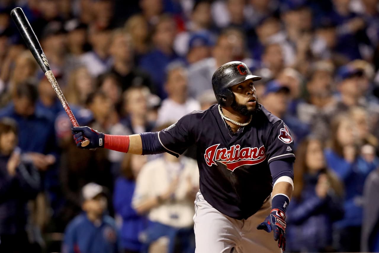 El tercera base José Ramírez es otro de la armada de República Dominicana en Indians. A sus 24 años es otra de las grandes promesas en la ofensiva de la novena de Cleveland.