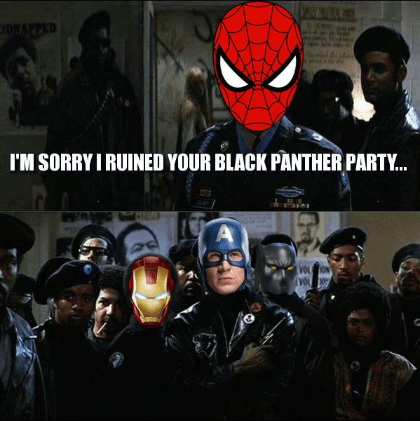 Comparte tu meme favorito utilizando los hashtags #SpiderMan #CivilWar #KQ105