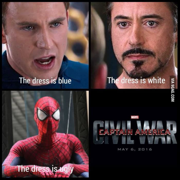 Comparte tu meme favorito utilizando los hashtags #SpiderMan #CivilWar #KQ105