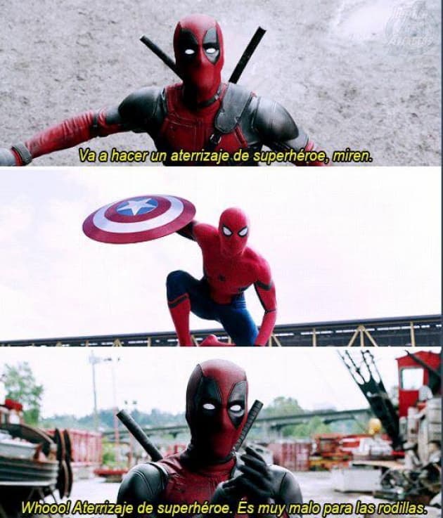 Comparte tu meme favorito utilizando los hashtags #SpiderMan #CivilWar #KQ105