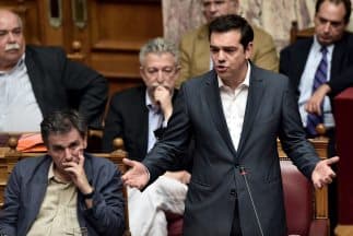 El primer ministro griego, Alexis Tsipras.