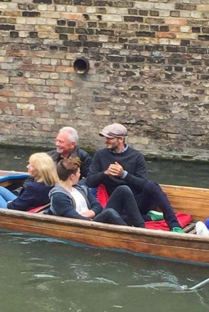 Muchos lograron tomar fotos a la famosa familia.