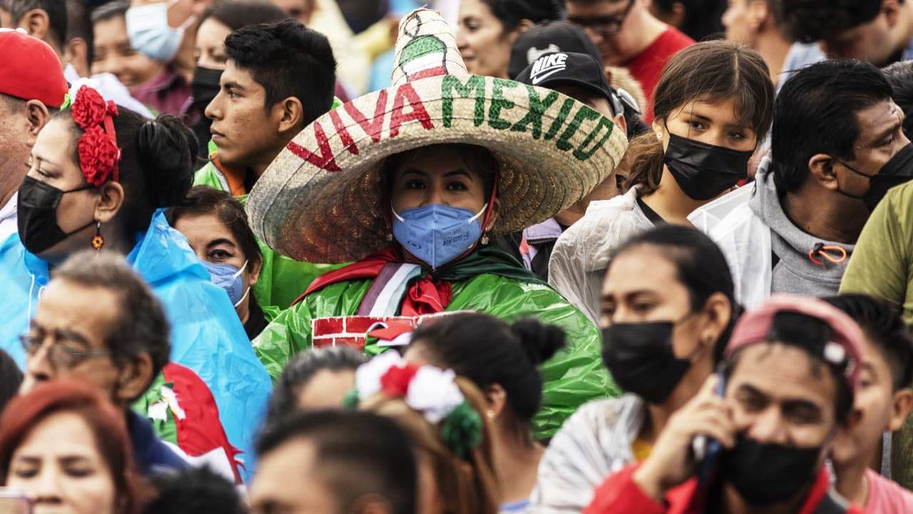 Aproximadamente 140 mil personas se dieron cita en el Zócalo para el Grito de la Independencia de México