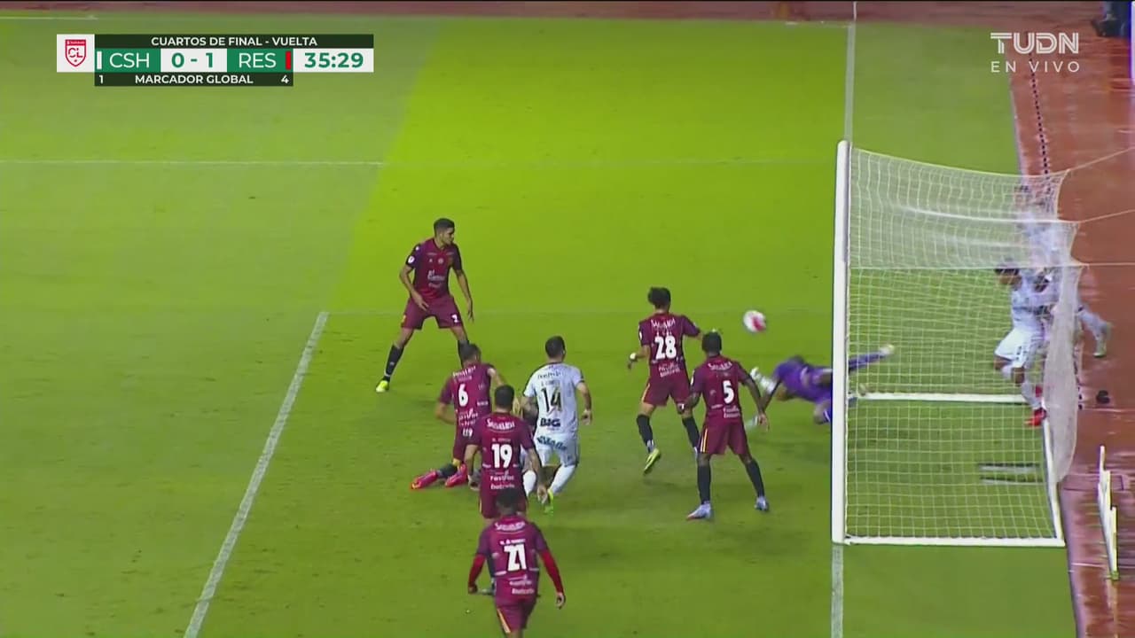 ¡Increíble atajada! Buba López salva a Real España de forma milagrosa