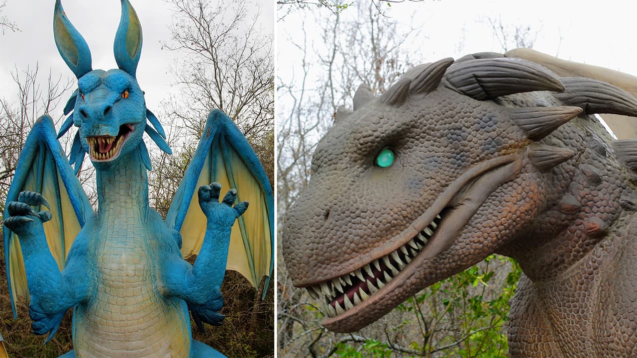 Este zoológico de Texas ofrece una experiencia única con dragones