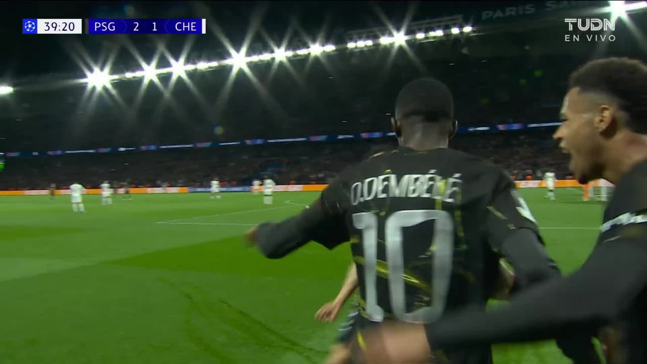 ¡Contra letal y golazo del PSG! Dembélé saca la magia y pone el 2-1
