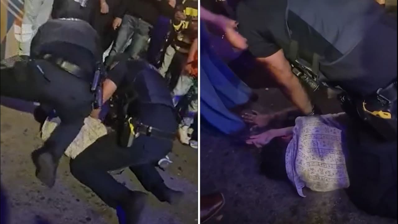 Suspenden a policía de Austin captado en video viral golpeando a un hombre en Sixth Street