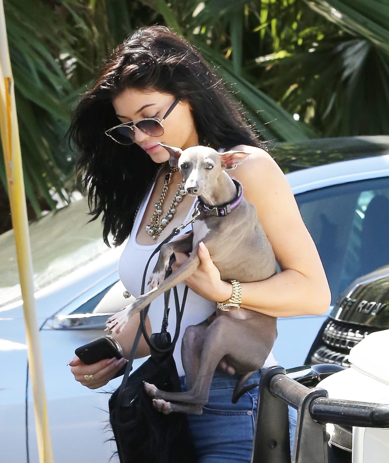 En esta ocasión lució uno parecido, ¿será que trata de llamar la atención de los medios?