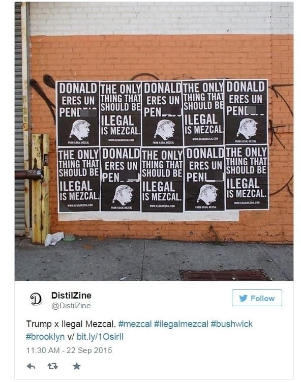 pancartas en las calles