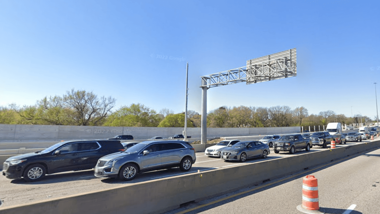 Atención, conductores: toda la semana habrá cierres por las noches en la I-35E