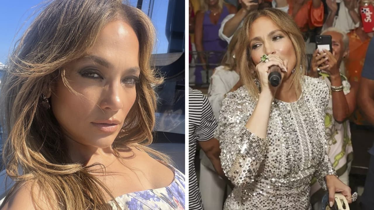 JLo se va de antro sin Ben Affleck y deslumbra con mini vestido (aunque terminó roto)