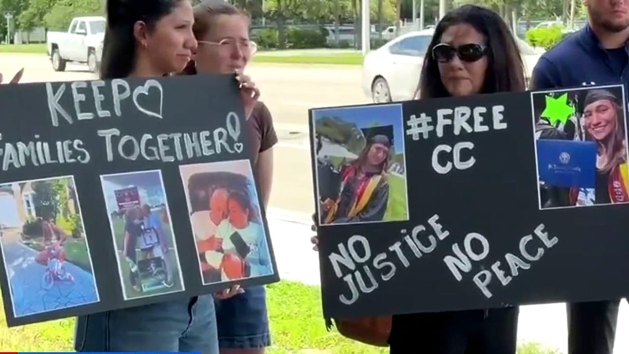 “¿Por qué están buscando gente que viene a luchar por su familia?”: Joven venezolana que fue detenida por ICE es liberada