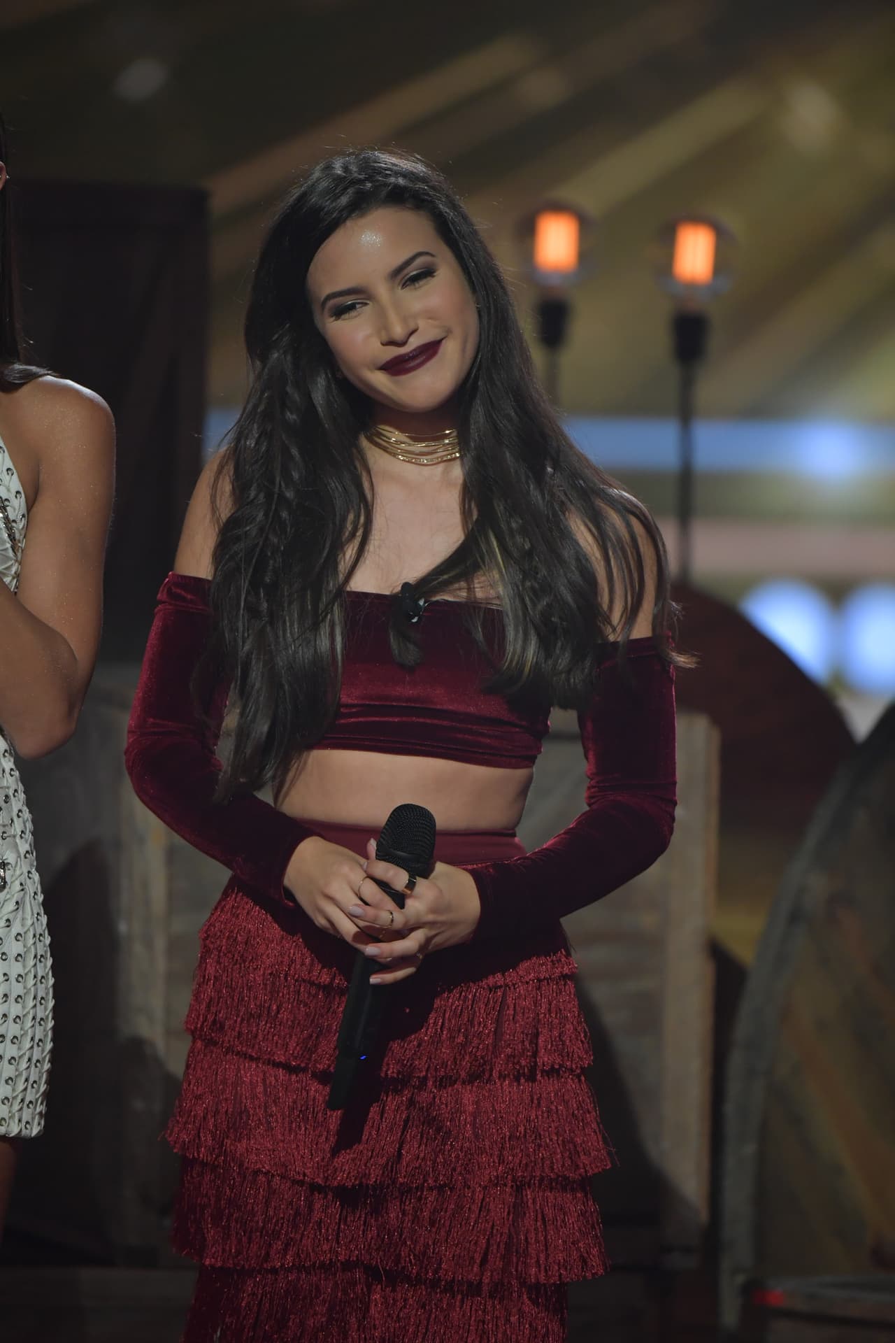 La venezolana interpretó el tema "Casi Nada" de Karol G.