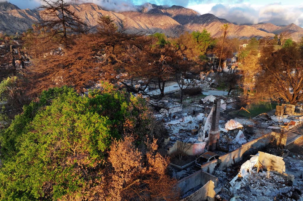 Un informe de la Universidad de California en Los Ángeles señala que la mayoría de los propietarios de las estructuras afectadas en Altadena son personas de la tercera edad.