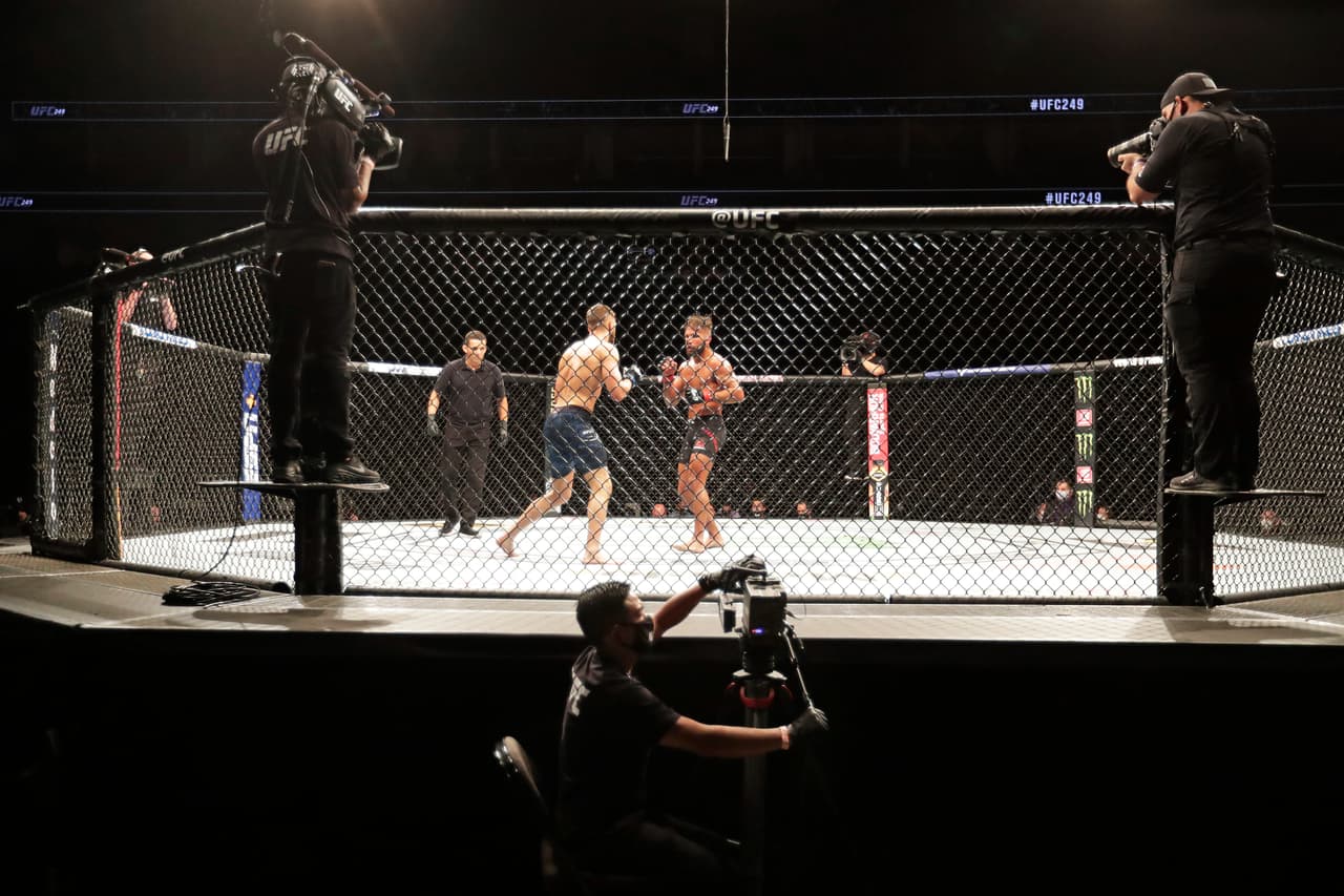 El evento UFC 250, en Las Vegas, fue el primero de la empresa que se lleva a cabo en Estados Unidos en otro sitio diferente a Florida.