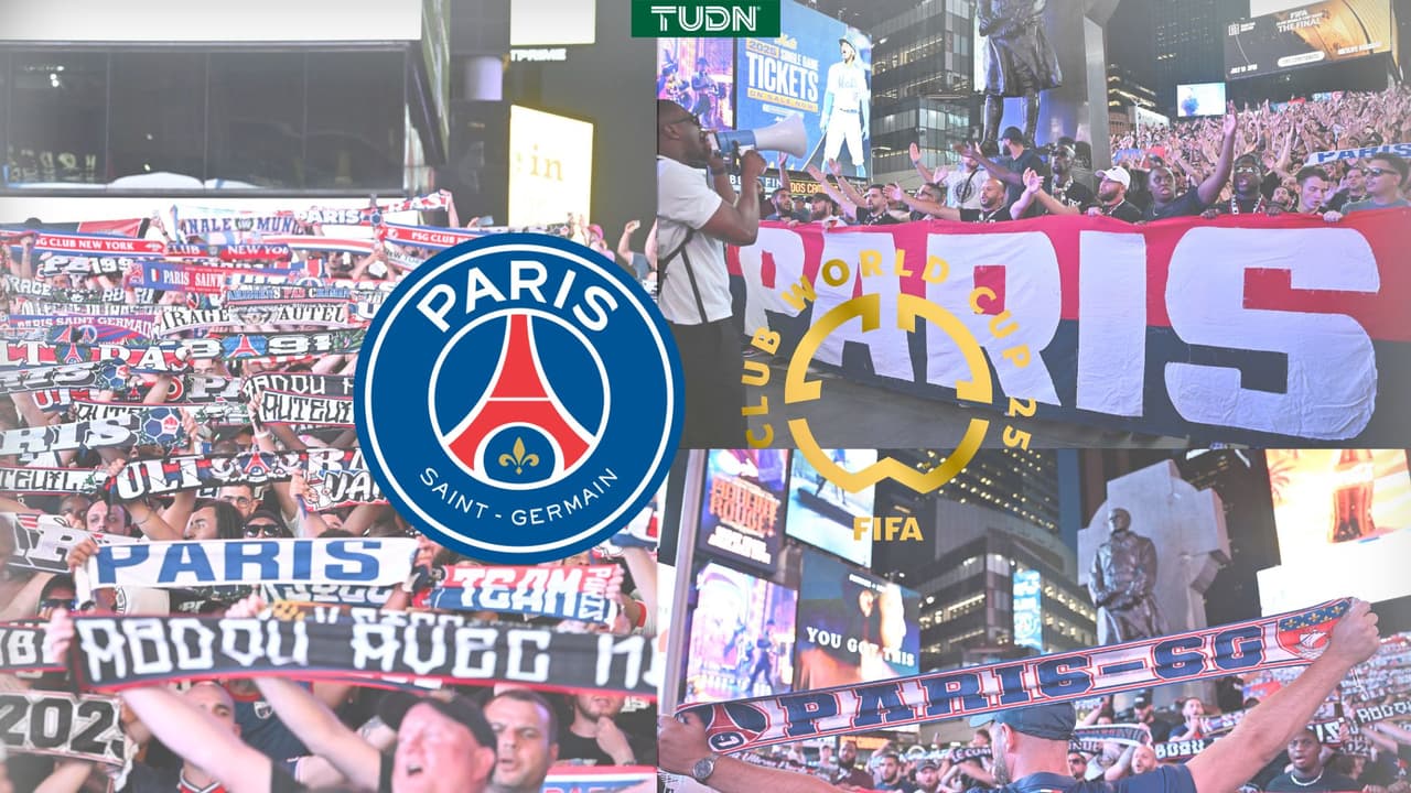 PSG se adueña de New York previo a la final del Mundial de Clubes 