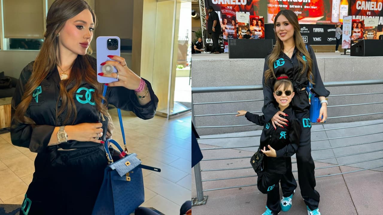 Así presumió Fernanda Gómez sus lujosos atuendos.