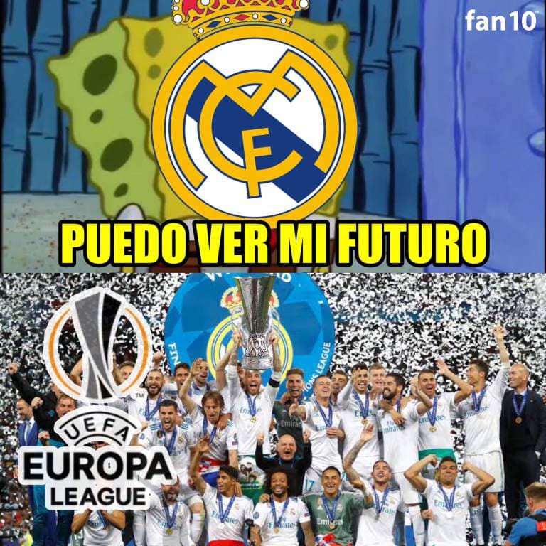 Los memes tundieron al Real Madrid… ¡otra vez! | El conjunto de Zidane no consigue ganar en la Champions League y las redes sociales lo gozan.