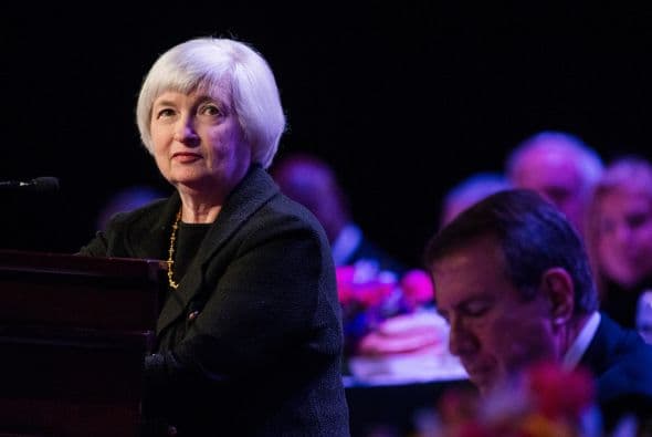 Janet Yellen también está dentro de los Titanes de Times y es el timón de la economía de EEUU. Al frente de la Reserva Federal, fue la primera mujer en este cargo.