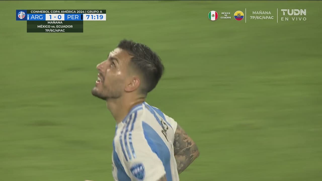 Penal para Argentina y Leandro Paredes la estrella en el poste