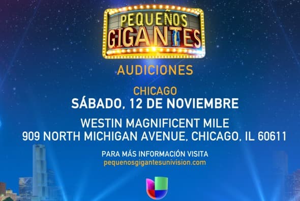 Todo sobre las audiciones de Pequeños Gigantes en Chicago