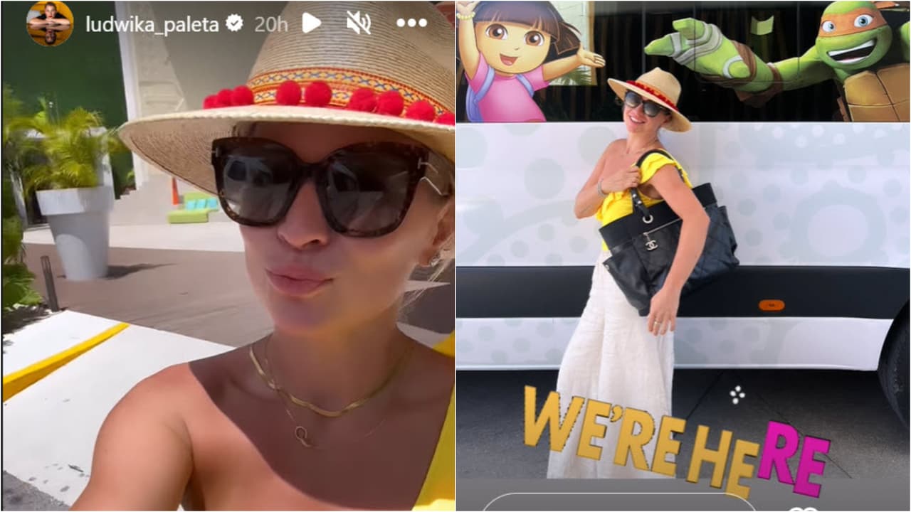 Ludwika Paleta en el Nick Resort Riviera Maya.