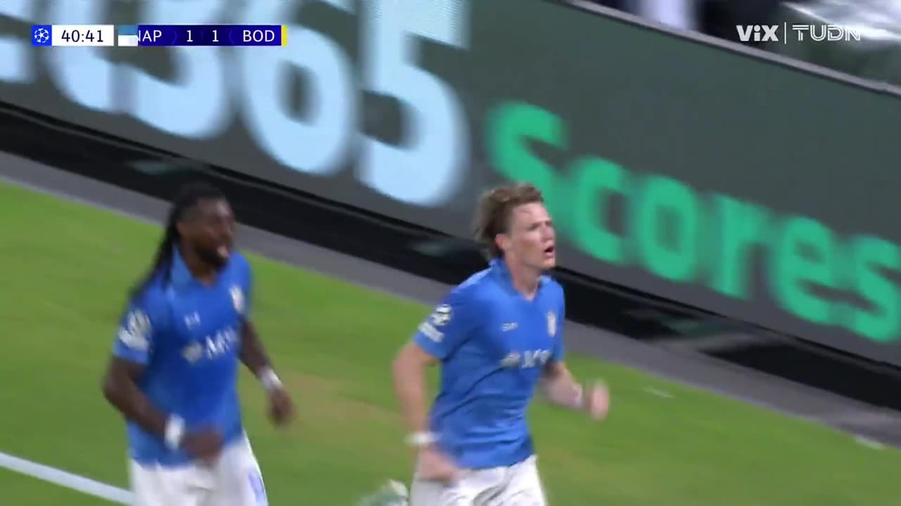 ¡McTominay devuelve la ventaja al Napoli!