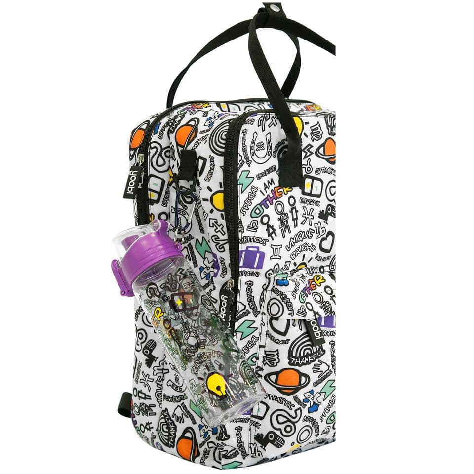 Por cada item que se compra en Yoobi, la compañía dona uno a alumnos en necesidad, en Estados Unidos.