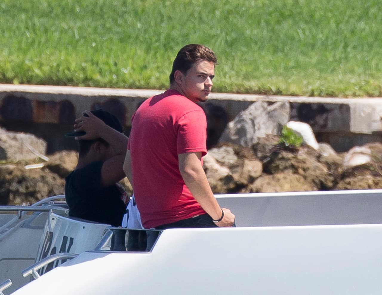 Prince compartió con un par de viejos amigos de su padre.