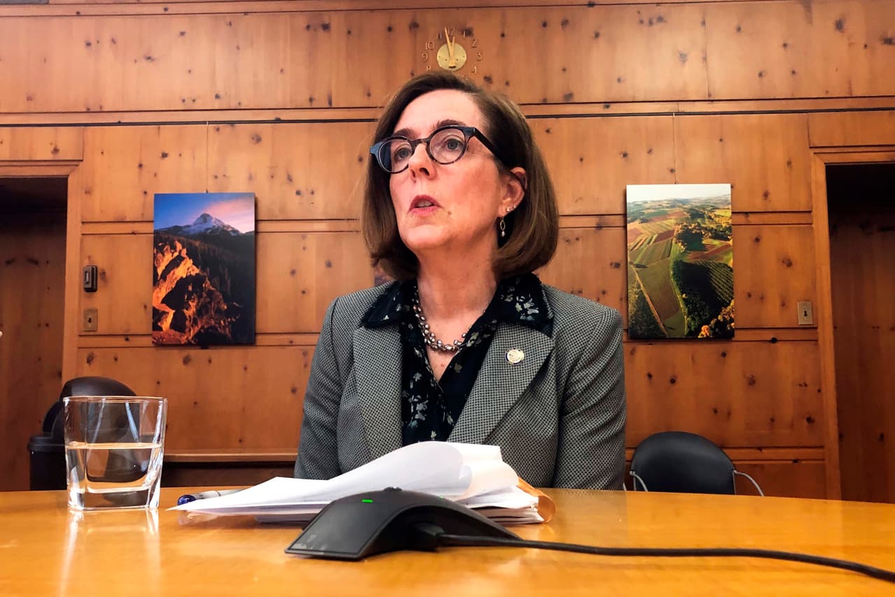Kate Brown, gobernadora de Oregon.