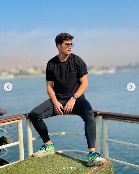 El actor de 
<b>Quererlo Todo</b> se fue de viaje a Egipto y desde el pasado 5 de marzo comenzó a compartir con sus fans algunos de los lugares que ha visitado como el Nilo y la ciudad de Lúxor. 
<br>