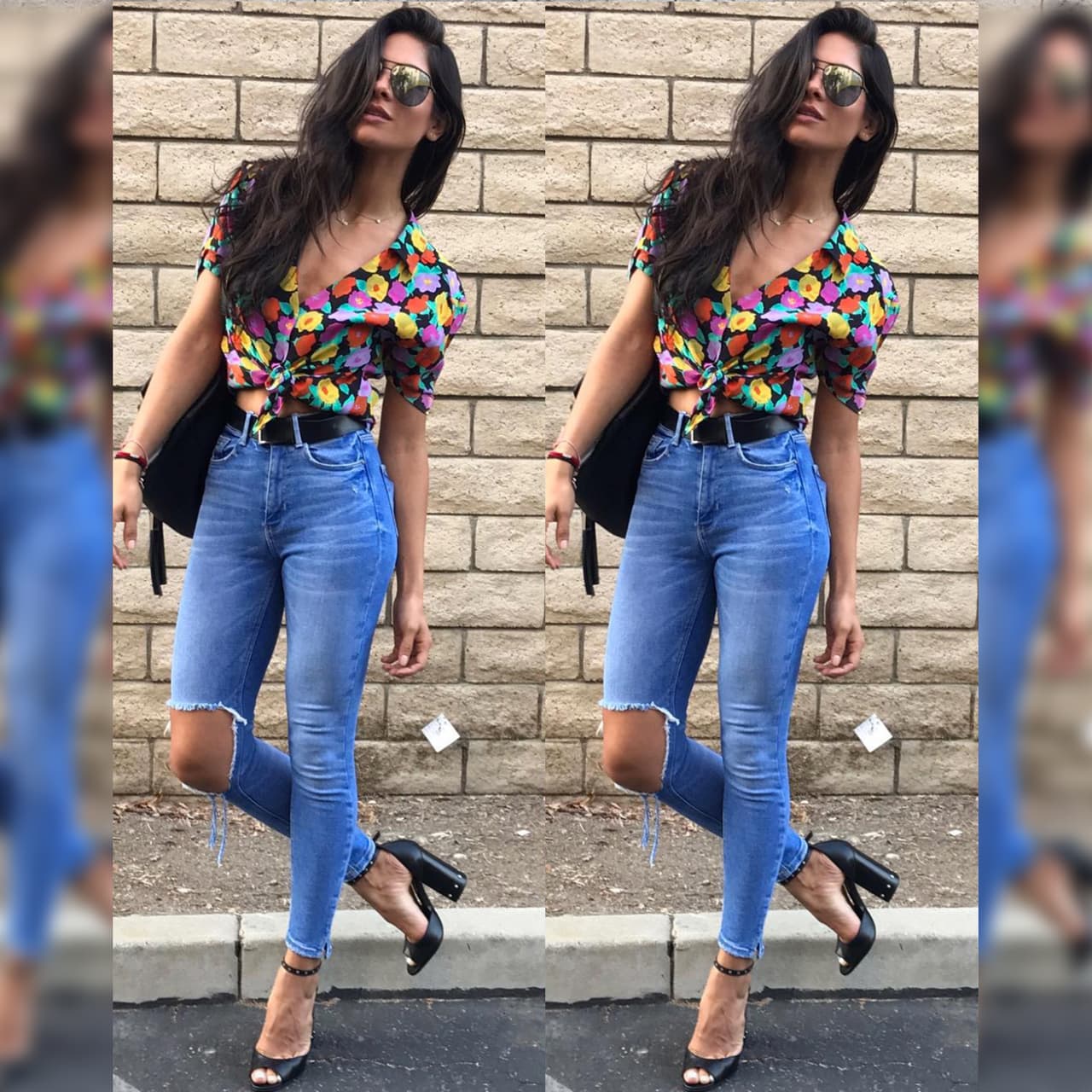 Pero cuando de estilo se trata, Alejandra logra combinar su look moderno con unos tacones bien puestos.