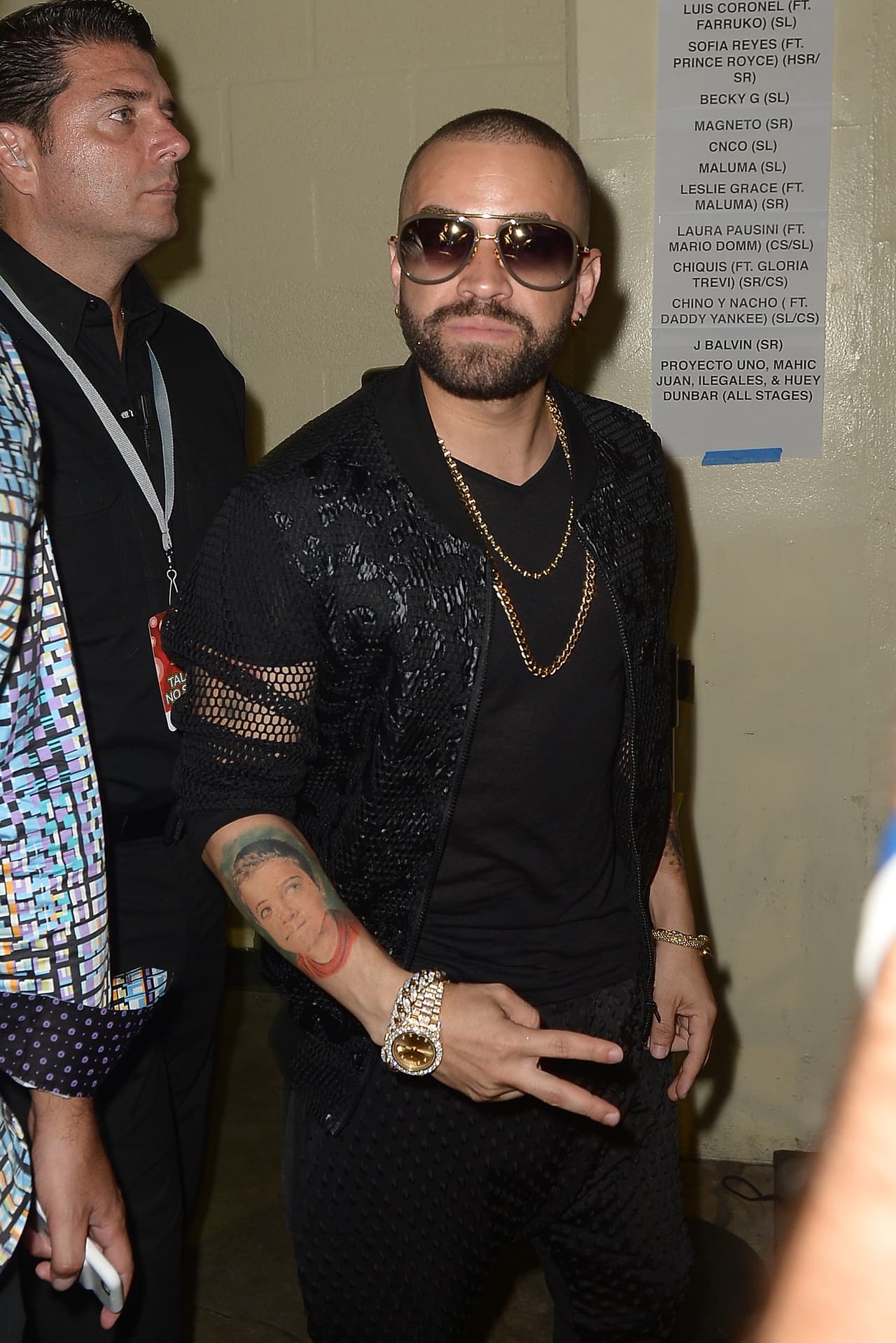 Y aquí estaba también Nacho, acompañado por su equipo.